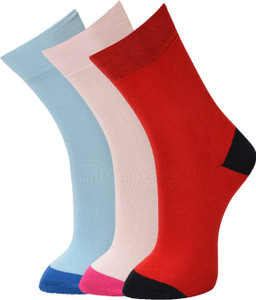 Vinenzia Men's Solid Crew Length Socks