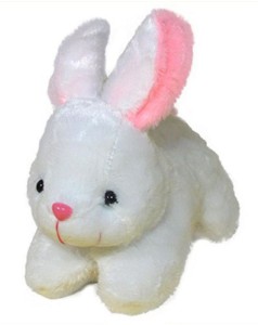 ToyHub Soft Rabbit (White Color) 26 CM  - 26 cm