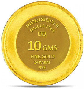 Candere 24 (995) K 10 g Yellow Gold Coin
