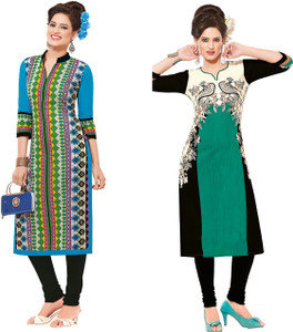 Giftsnfriends Cotton Printed Dress/Top Material