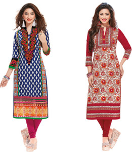 Giftsnfriends Cotton Printed Dress/Top Material