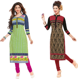 Giftsnfriends Cotton Printed Dress/Top Material