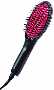 Techdizi perfect Hair Styler Ceramic Brush Styler Hair Straightener