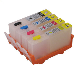 Max 685 Empty Refillable Cartridge For Use In HP 3525 / 4615 / 4625 / 5525 / 6525 Printers Multi Color Ink
