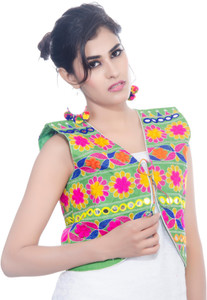 Banjara India Sleeveless Embroidered Women's Jacket
