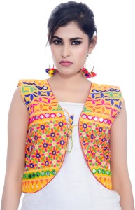 Banjara India Sleeveless Embroidered Women's Jacket