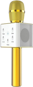 Konarrk Q7 Handheld KTV Wireless Bluetooth Karaoke Singing Mic Speaker Player Microphone