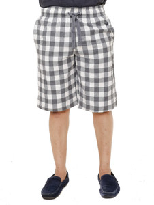 Old Khaki Checkered Men's Multicolor Night Shorts