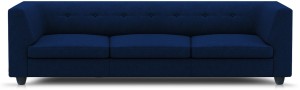Adorn homez Modern Fabric Sectional Navy Blue Sofa Set