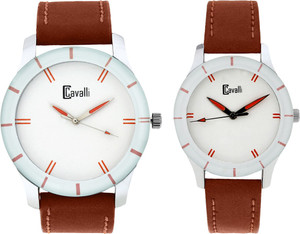 Cavalli CW 181 Couple Combo Analog Watch - For Men & Women