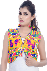 Banjara India Sleeveless Embroidered Women's Jacket
