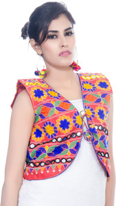 Banjara India Sleeveless Embroidered Women's Jacket