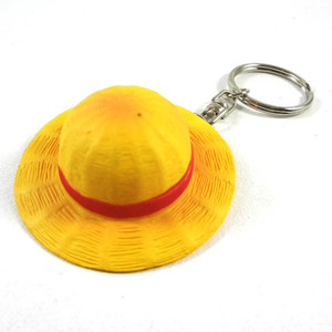 Straw hat keychain discount