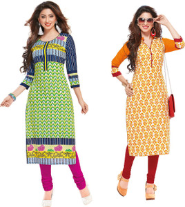 Giftsnfriends Cotton Printed Dress/Top Material