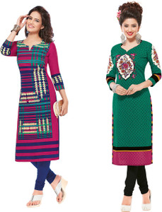 Giftsnfriends Cotton Printed Dress/Top Material