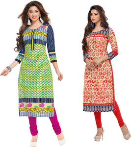 Giftsnfriends Cotton Printed Dress/Top Material