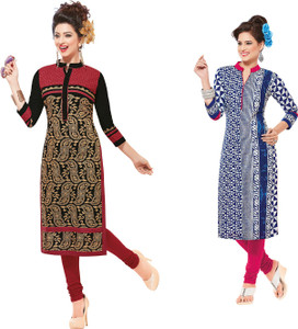 Giftsnfriends Cotton Printed Dress/Top Material