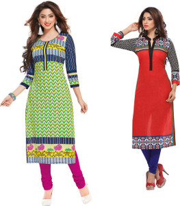 Giftsnfriends Cotton Printed Dress/Top Material