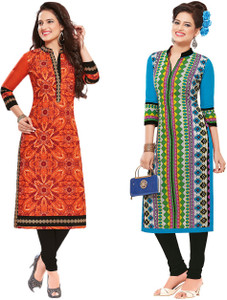 Giftsnfriends Cotton Printed Dress/Top Material