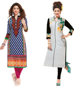 Giftsnfriends Cotton Printed Dress/Top Material