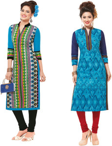 Giftsnfriends Cotton Printed Dress/Top Material