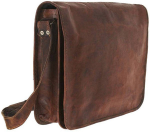 CraftShades 15 inch Expandable Laptop Messenger Bag
