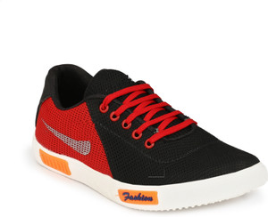 nike red casual shoes