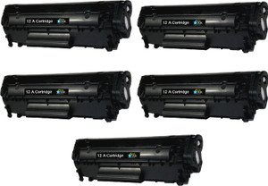 Printstar 12A / Q2612A Compatible for HP 12A Toner Cartridge For HP LaserJet 1010, 1012, 1015, 1018, 1020, 1022, 1022n, 3020, 3030 Single Color Toner