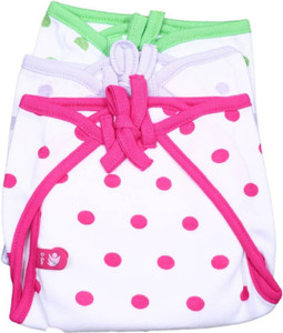 Aayat Kids Polka Printed Cotton Hosiery Nappies