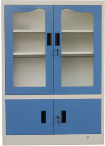 Woodness Metal Close Book Shelf