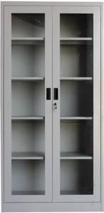 Woodness Metal Close Book Shelf