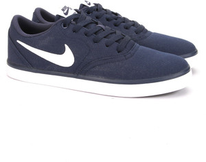 Nike Sb Check Solar Cnvs Sneakers Navy Best Price In India Nike
