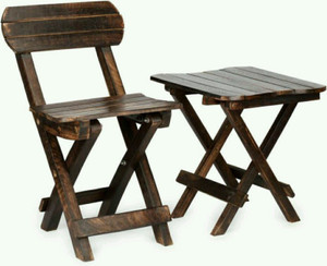 Martcrown Baby Chair With Table Solid Wood Living Room Chair