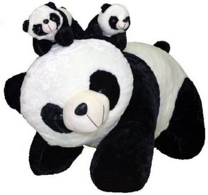 ToyHub Panda With 2 Baby - 60 cm