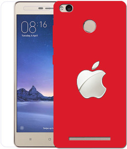 Silver Ink Back Cover for Mi Redmi 3S Prime