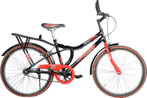 ATLAS Peak IBC 24 inches Single Speed Black Red 24 T Mountain
