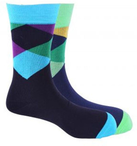 Tahiro Men & Women Self Design Mid-calf Length Socks, Crew Length Socks, Glean Length Socks