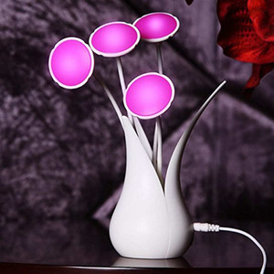Led light flower vase deals