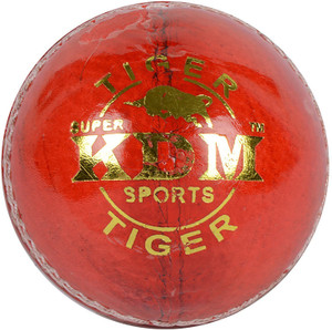 KDM Sports Tiger Cricket Ball - Size: 1