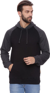 Indicode Full Sleeve Solid Men's Sweatshirt