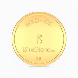 BlueStone 18 K 2 g Gold Coin