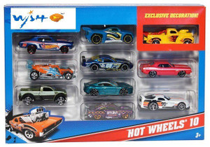 hot wheels 10 car pack