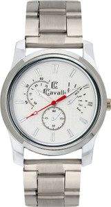 Cavalli CW 230 Pearl White Dial Stainless Steel Analog Watch - For Women
