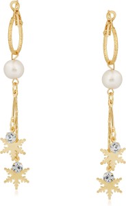 VK Jewels Star Cubic Zirconia Alloy Dangle Earring