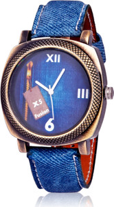 X5 Fusion BRASS_JEANS Analog Watch - For Men