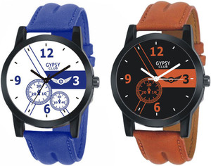 GYPSY CLUB Original BRAND DKGC-174-175 ULTIMATE COMBO Analog Watch - For Men & Women