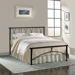 FurnitureKraft Washington Metal Queen Bed