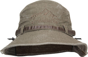 FabSeasons Solid Foldable Washed Cotton Bucket Hat Cap