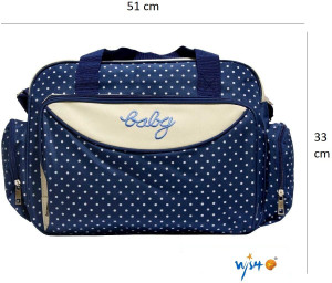 Wishkey Multipurpose Waterproof Mother Bag(Large) Nursery Bag