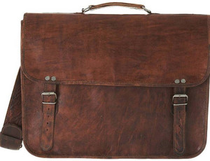 CraftShades 15.6 inch Expandable Laptop Messenger Bag